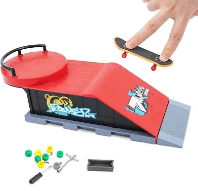 £14.99 • Buy Skate Park Ramp Kit Tech Deck Mini Fingerboard Finger Board Ultimate Park Gifts.