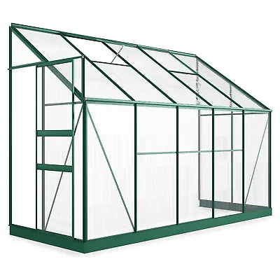 BillyOh Lean To Greenhouse Polycarbonate Aluminium Grow Plants Growhouse • £314