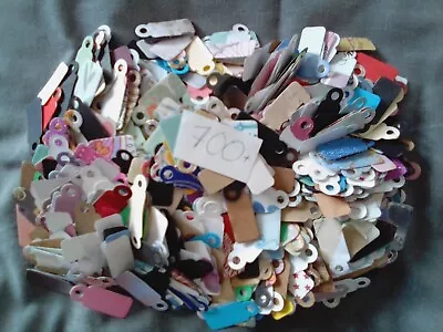 Craft Bundle*700+ Specimen Tags/embellishments*3cm X 1cm*scrapbook*journal  • £10