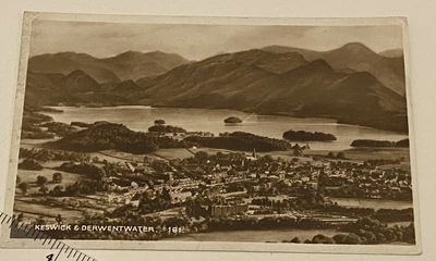 £0.99 • Buy Keswick And Derwent Water Vintage Postcard Posted 1939