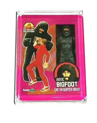 Acrylic The Six Million Dollar Man Bionic Bigfoot Figure Desk Top Paperweight • $13.99