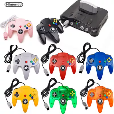 Wired Classic N64 Gamepad Joystick Controller For Nintendo 64 N64 Console • $9.99