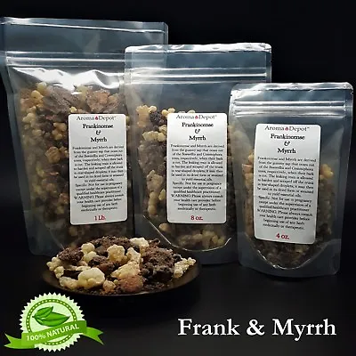 Frankincense And Myrrh Resin Incense Granular Mix 2 Oz 8 Oz 1 Lb 5 Lb Shaumerio • $5.98