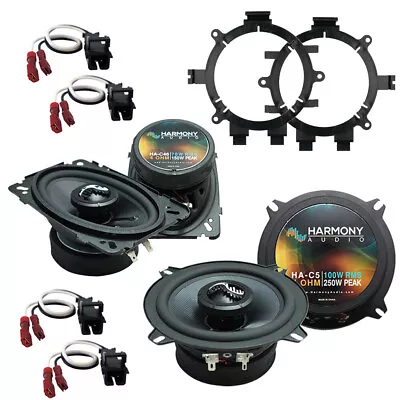 Fits Chevy Silverado Pickup Classic 2007 OEM Speakers Upgrade Harmony C5 C46 New • $107.99