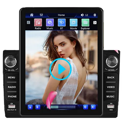 Double Din Touch Screen Car Stereo Radio Bluetooth Player FM Carplay Mirror Link • $134.90