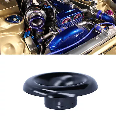 Auto Car 4in Cold Air Intake Turbo Horn Velocity Stack Adapter Decoration CNC • $18.47