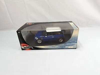 Hot Wheels MINI COOPER  1:18 Scale 2000 Blue  • $34.99