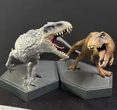 Jurassic World 2015 Indominus Rex T-Rex Dinosaur Statue Limited Collectors • $50