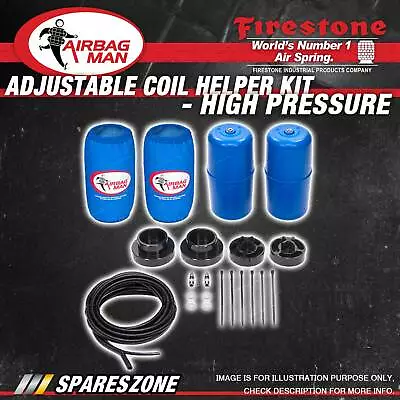 Airbag Man Air Suspension Helper Kit High Pressure Rear For NISSAN PATROL Y62 • $487.95