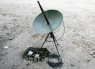 Military Parabolic Folding Antenna Communication Thales Racal Radio UK British • $3500