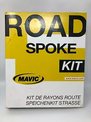 Various MAVIC Road Spokes Black Silver 34 Variations SELECT-A-SIZE • $9.99