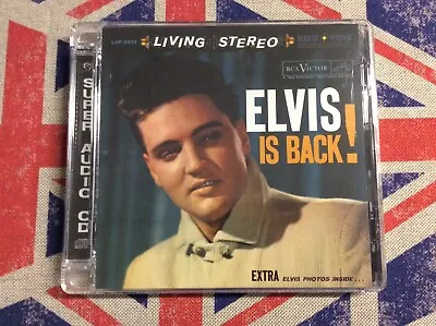 🇬🇧 ELVIS PRESLEY - ELVIS IS BACK Original Master SACD By Analogue Productions • $53.40