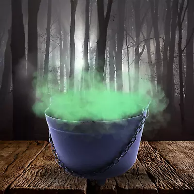 Witch's Cauldron W/ Green (Color Options)Mister Fogger-14 In. Dia & Chain Handle • $59.99