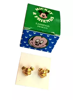 Mickey Mouse Super Cute Post Earrings NIB *AVON COLLECTIBLE Or Just For Fun! • $9.95