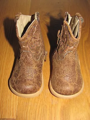 $34.99 • Buy Roper New Western Boot For New Born Side Zip Newborn Size 1