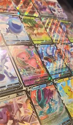 $9.29 • Buy Pokemon Card Lot 50 OFFICIAL TCG Cards W/ ULTRA RARE (V, VMAX, GX,) +Holos!