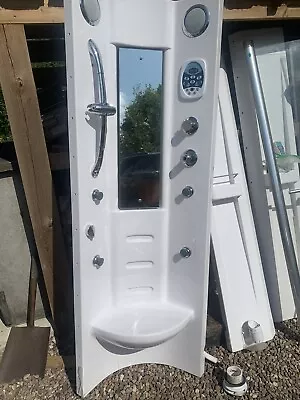 £100 • Buy Aqua X Shower Enclosure , With Speaker, Lights Remote Control