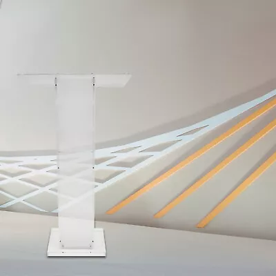 $180 • Buy Acrylic Pulpit Clear Lectern Podium Church Pulpit Conference Podium Portable