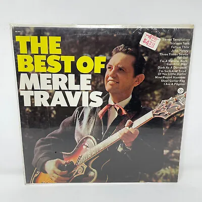 SEALED Original Best Of Merle Travis 1967 Vinyl LP Capitol Records SM-2662 • $17