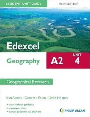 Edexcel A2 Geography Student Unit Guide New Edition: Unit 4 Contemporary Geograp • £3.10