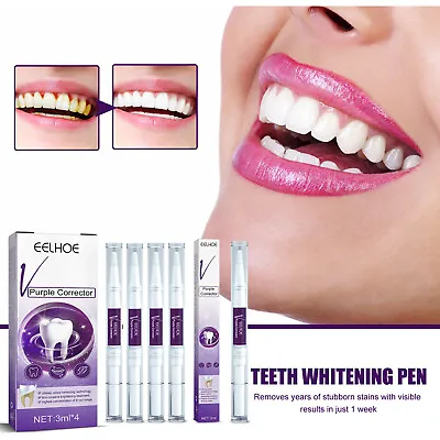 $3.17 • Buy Teeth Whitening Gel Pen Extra Strong White Hygiene Tooth Whitener Stain Removal.
