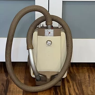 RARE Vintage Shetland Lewyt Canister Vacuum W/Hose  Works Well NO WAND • $107