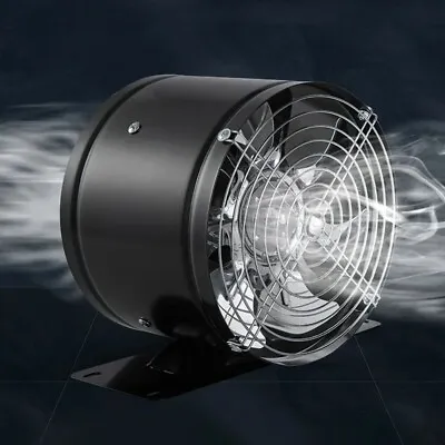 Multifunctional Powerful Mute Exhaust Fan 4''6'' Pipe Vent Exhaust Fan Duct • $22.03