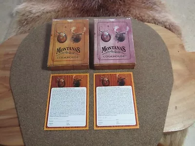 Montana's Cookhouse Promo Playing Card Lot...2 Sealed Decks...neat Item!!! • $21.80