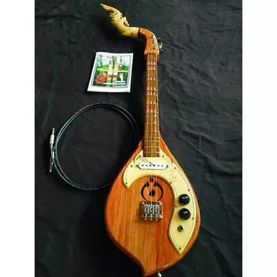 Electric Acoustic Harp Pradu Wood Beautiful Traditional Musical Hand Made Craft • $324.98