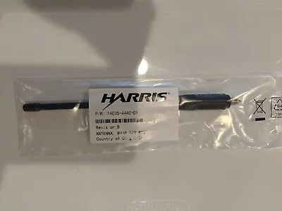 Harris XL XG 7/800MHz Whip Antenna 1/2 Wave 762-870MHZ OEM 14035-4440-01 • $37.69