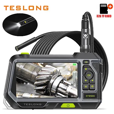 Teslong NTS500 Triple/Dual Lens Endoscope Industrial Borescope Inspection Camera • $259.99