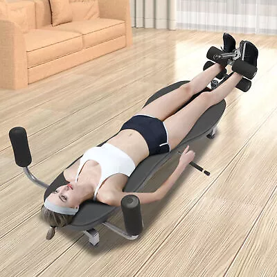 Back Stretch Decompression Bench Inversion Table Workout Weight Loss For Home • $133