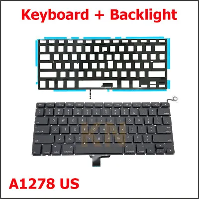 New A1278 Keyboard For MacBook Pro 13  US Keyboard With Backlight 2009 - 2012 • $21.50