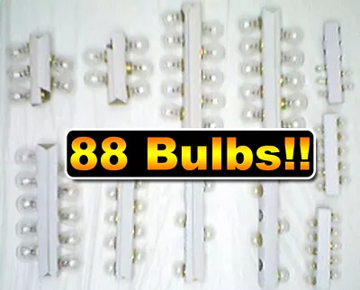 Assorted 6 Volt Light Bulbs For 1941 & Up Vintage Kit Of 88 Bulbs For Low Price! • $36.95