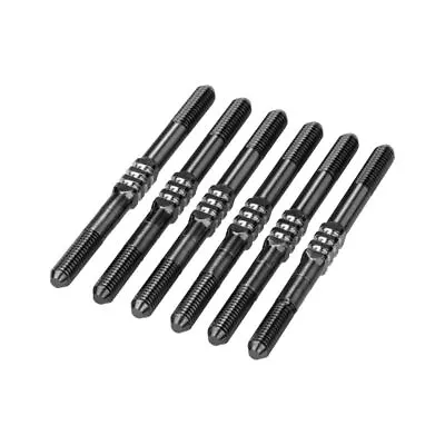 Jconcepts B7 & B7d 3.5x48mm Fin Titanium Turnbuckle Set Stealth Black 6pc 51362 • $39.95