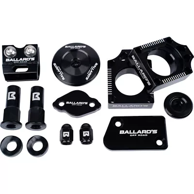 Ballards MX Yamaha YZ250F 09-13 Black Off Road Dirt Bike Bling Kit • $142.95