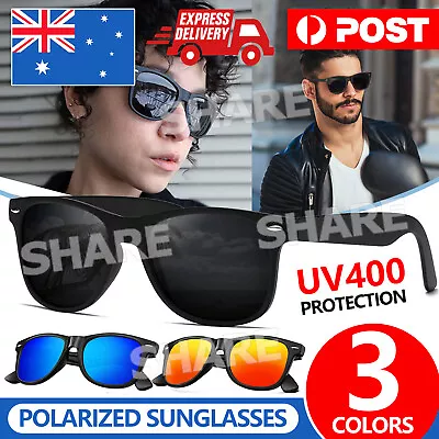 $6.95 • Buy Polarized Mens Sunglasses Polarised New Sports Style Square Frame Glasses UV400