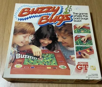 Vintage Buzzy Bugs Game By Action GT 1984 Tested & Working • £14.99