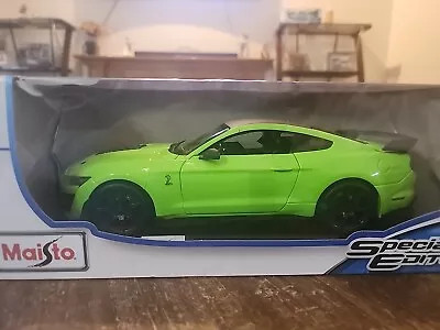 1/18 Maisto 2020 Ford Mustang Shelby GT500 Red Diecast Special Edition • $35