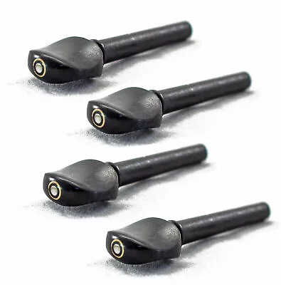 Ebony Cello Tuning Pegs 4/4 Size New High Quality Fiddle Full Size Cello Parts  • $24.99