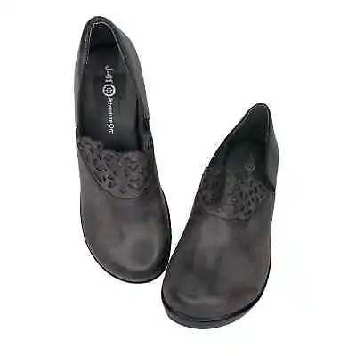 J-41 Clogs Wedges Brandy Shoes Comfort Vegan Gray Size 7.5 M • $36