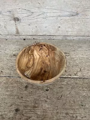 17cm Olive Wood Bowl (seconds) • £12