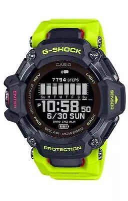 Casio - G-SQUAD GBD-H2000-1A9ER G-SQUAD Plastic GREEN Digital Quartz Watch • $344