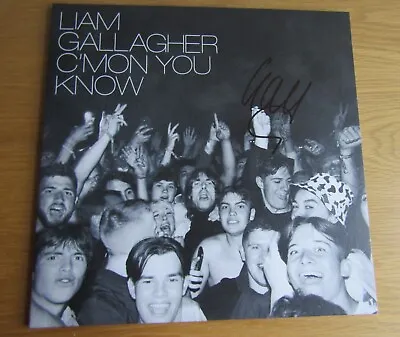 Liam Gallagher Signed Vinyl LP Album + COA 100% Lifetime Guarantee • £149.99