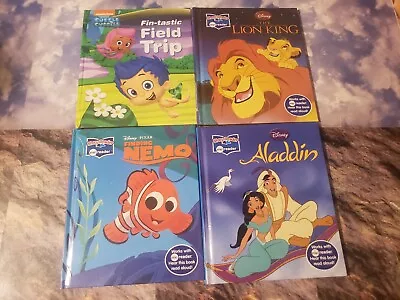Story Reader - Lot Of 4 Hardcover Books - Disney & Bubble Guppies - • $2.98
