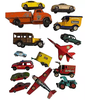 15x VINTAGE - MATCHBOX LOAN STAR IMPY SUPER REALTOY MOTORMAX - Diecast Car Plane • £1.99