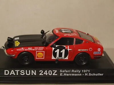 1:43 Scale  DATSUN 240Z  1971 Safari Rally By IXO • £15