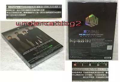 TOHOSHINKI Tour Concert Mirotic In Seoul Taiwan 3-DVD • $83.88