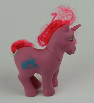 VTG My Little Pony Happy Tails Pink Unicorn Tabby Cats Tail Swishes 1984 • $9.97