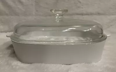 Vintage Corning Ware Microwave Browning Casserole Dish MW-A-10 With Lid • $9.99